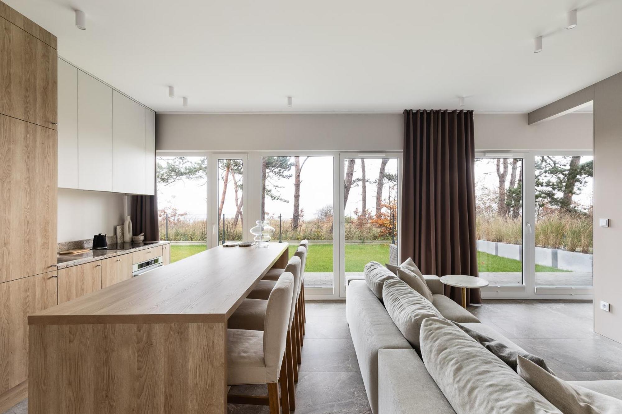 Let'S Sea - 2 Bedroom - Premium Baltic Apartment With Front Sea View Garden And Spa Access Gąski Eksteriør bilde