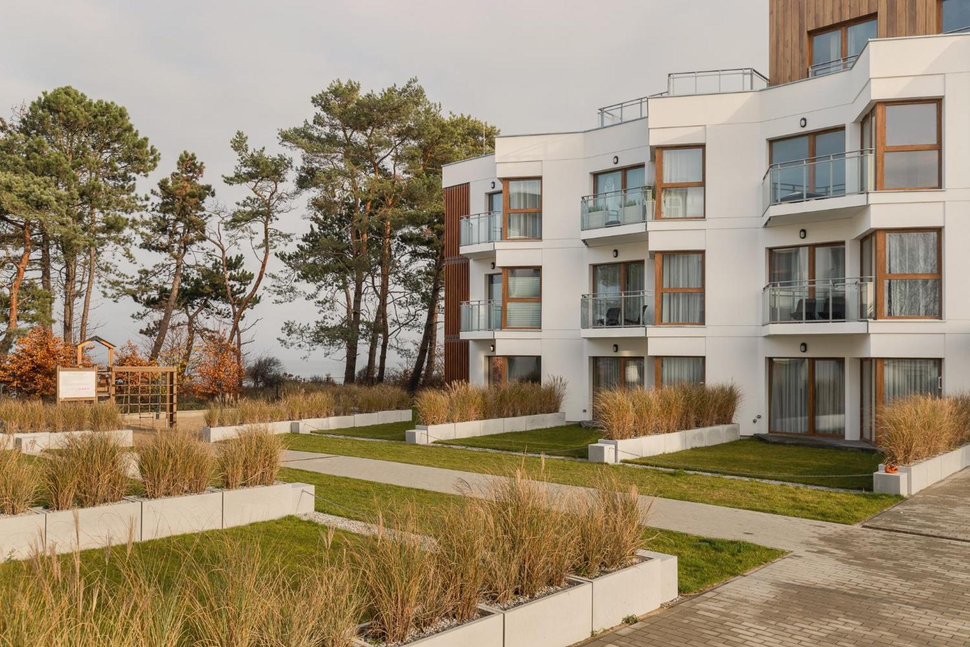 Let'S Sea - 2 Bedroom - Premium Baltic Apartment With Front Sea View Garden And Spa Access Gąski Eksteriør bilde